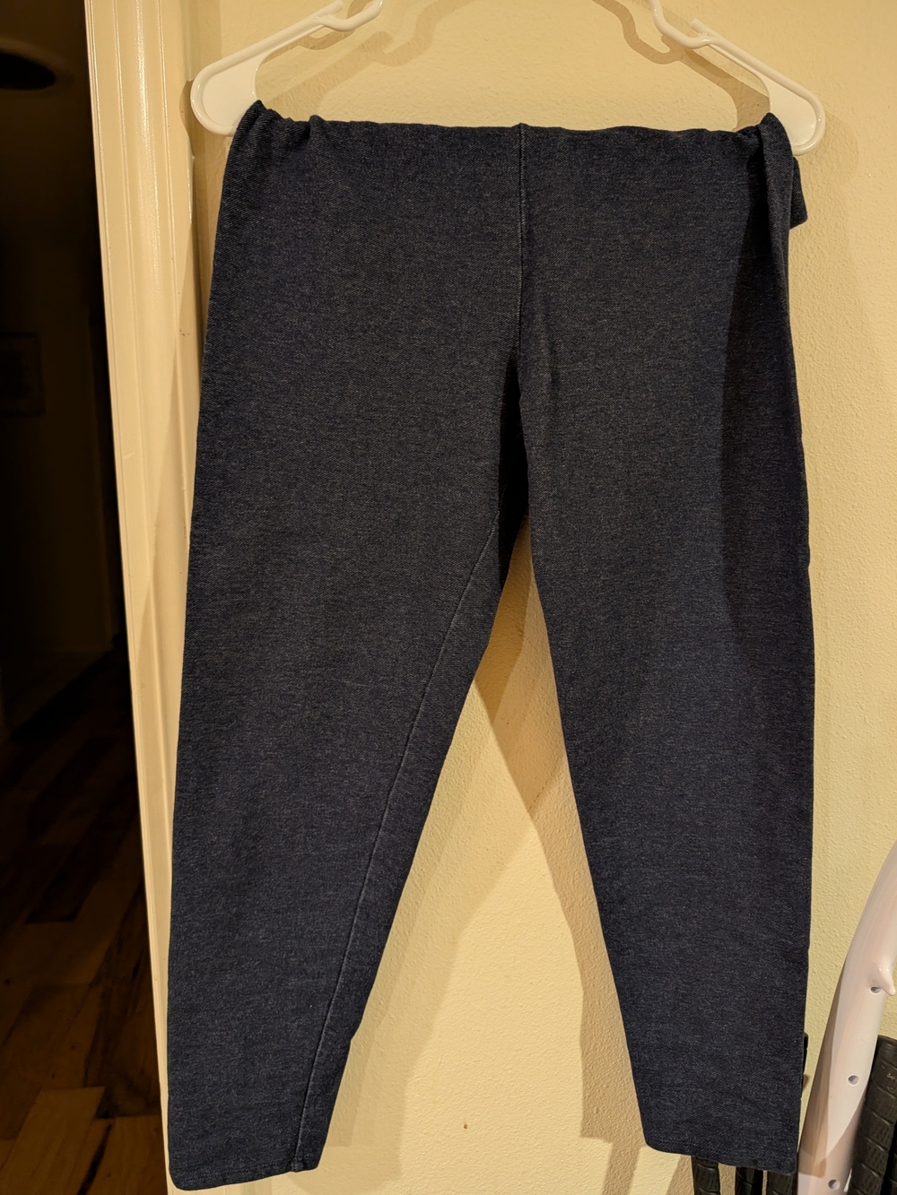 Ann Taylor Loft Outlet Blue Jean Leggings, Size L